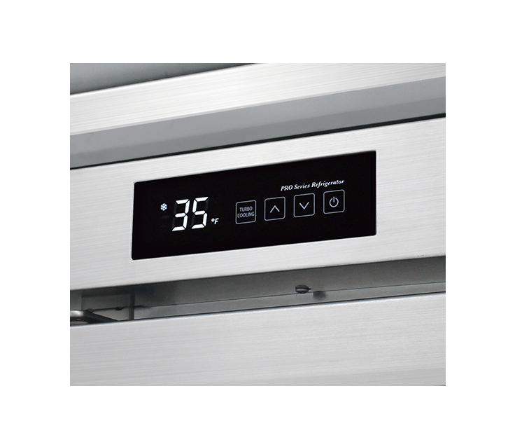 Turbo Air PRO-15R-N PRO Series Reach-In 3 Shelf Refrigerator