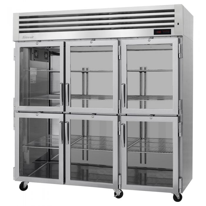 Turbo Air PRO-77-6H-G PRO Series Reach-In 9 Shelf Heated Cabinet